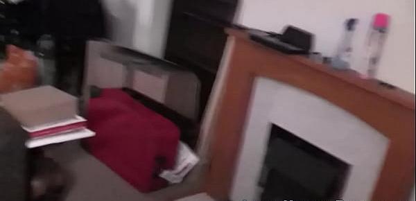Masturbating latina brit gets plowed